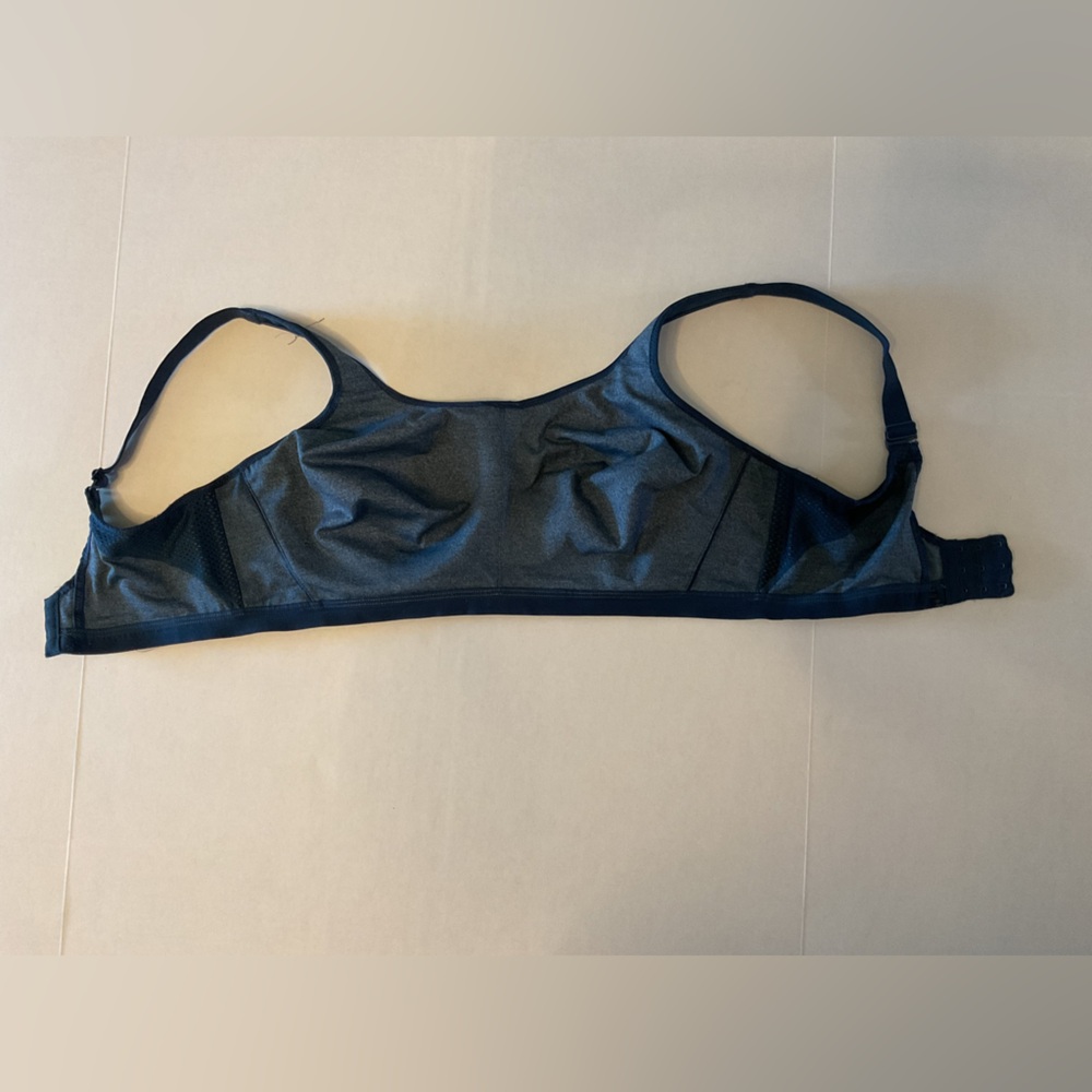 Blue Underwire Sports Bra
